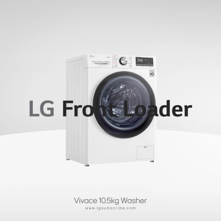 LG Front Loader Vivace 10.5kg Washer FV1450S2W