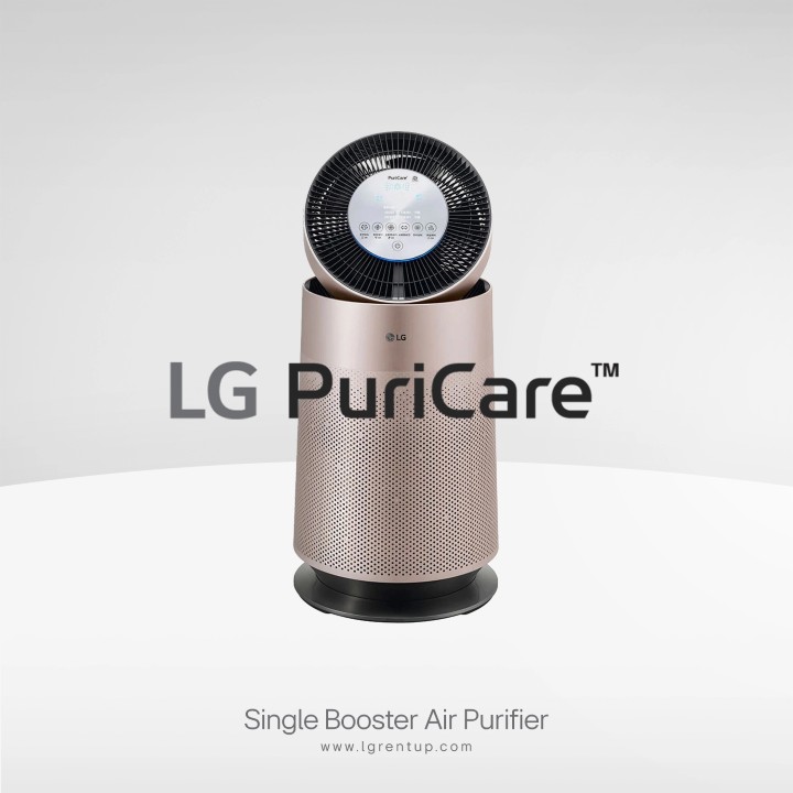 LG PuriCare 360 Air Purifier Single Booster AS65GDPB0 Romantic Rose