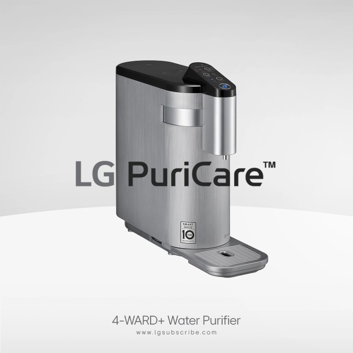 LG PuriCare Water Purifier 4-WARD+ Silver WD516AN.ASLRLML