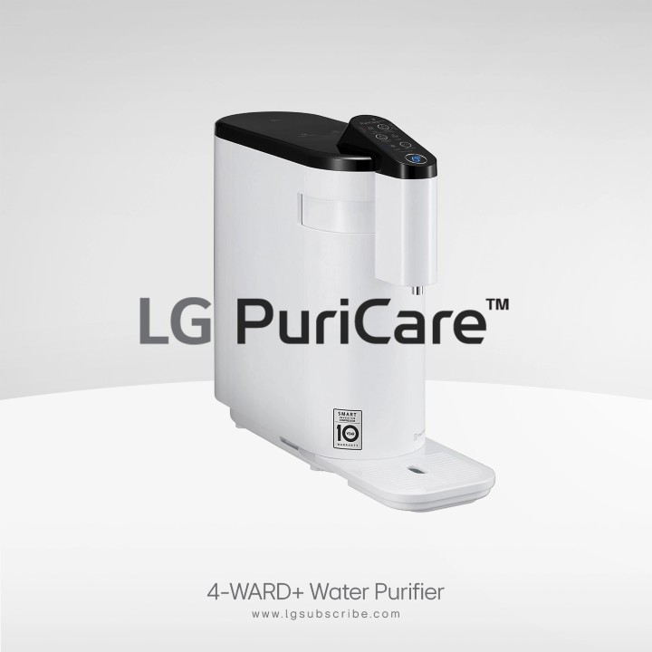 LG PuriCare Water Purifier 4-WARD+ White WD516AN.AWHRLML