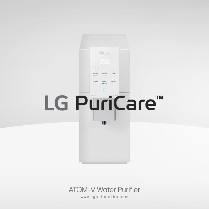 LG PuriCare Water Purifier ATOM-V White WD518AN.AWHRLML