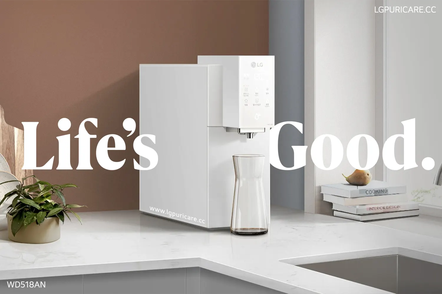 LG PuriCare WD518AN Water Purifier ATOM-V